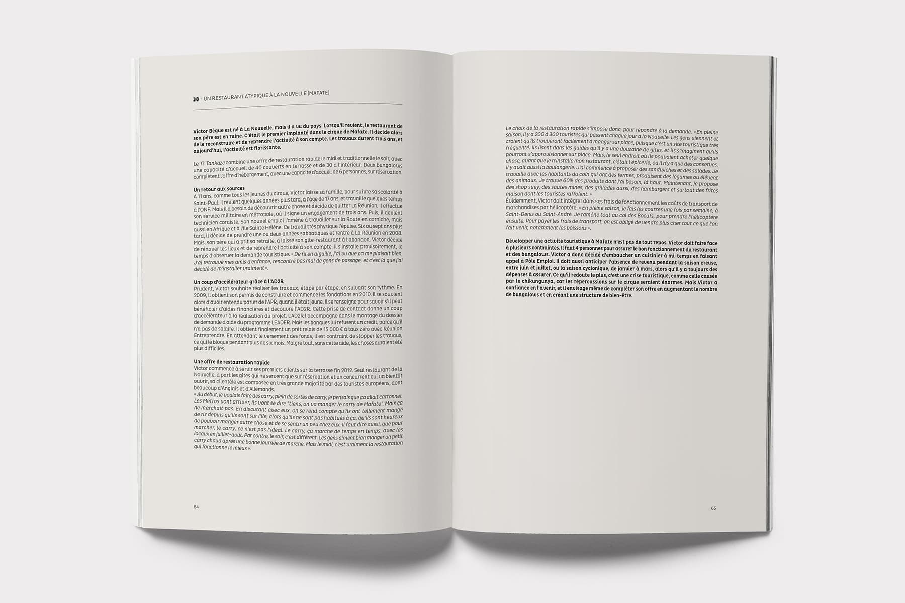 Composition typographique AD2R
