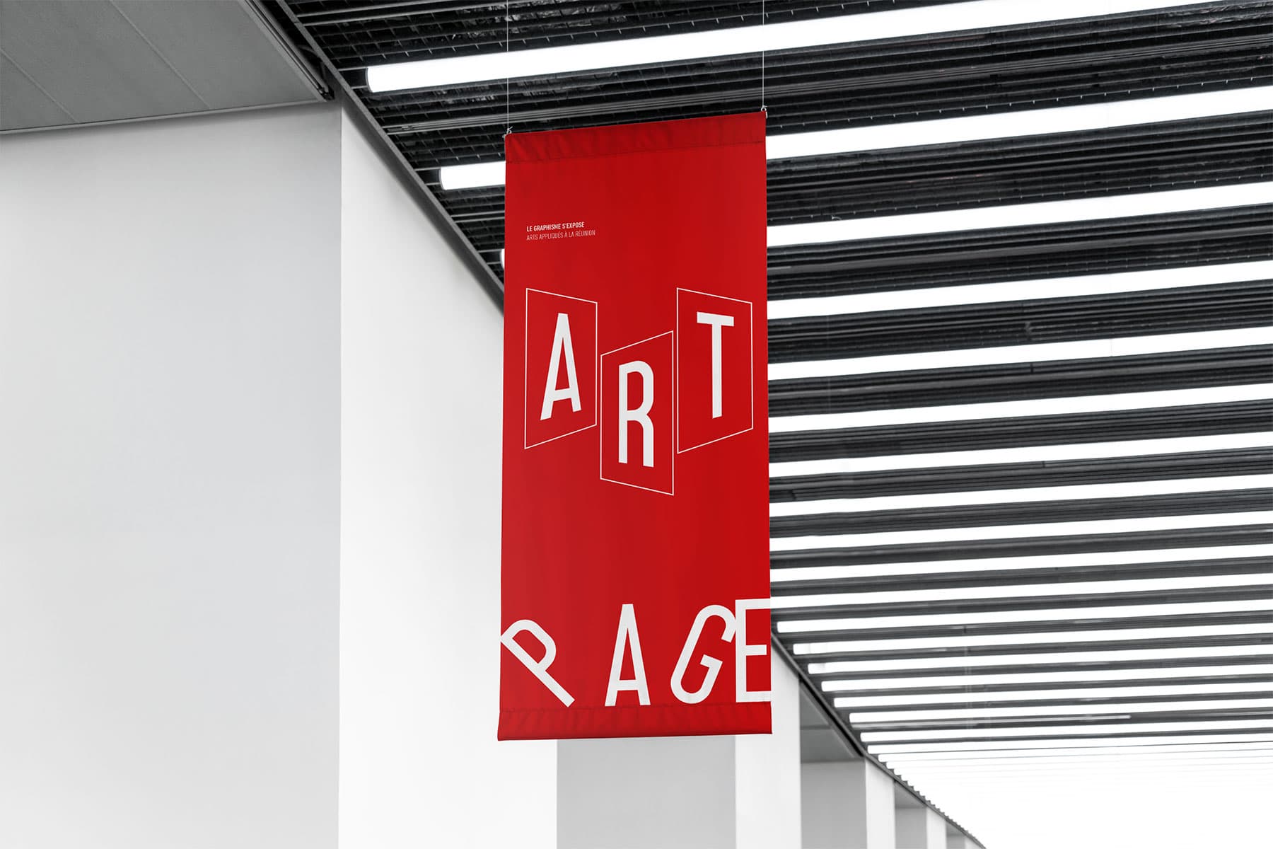 Kakemono de l'exposition Partage