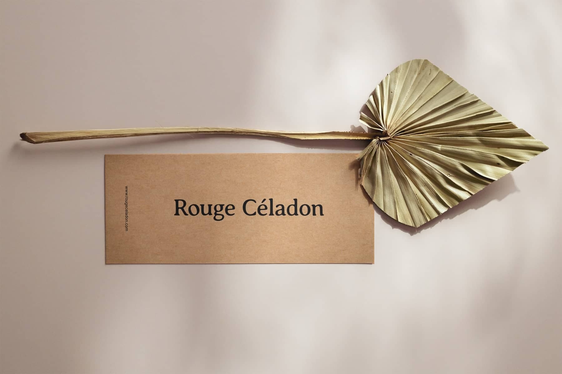 Identité visuelle - Rouge Céladon