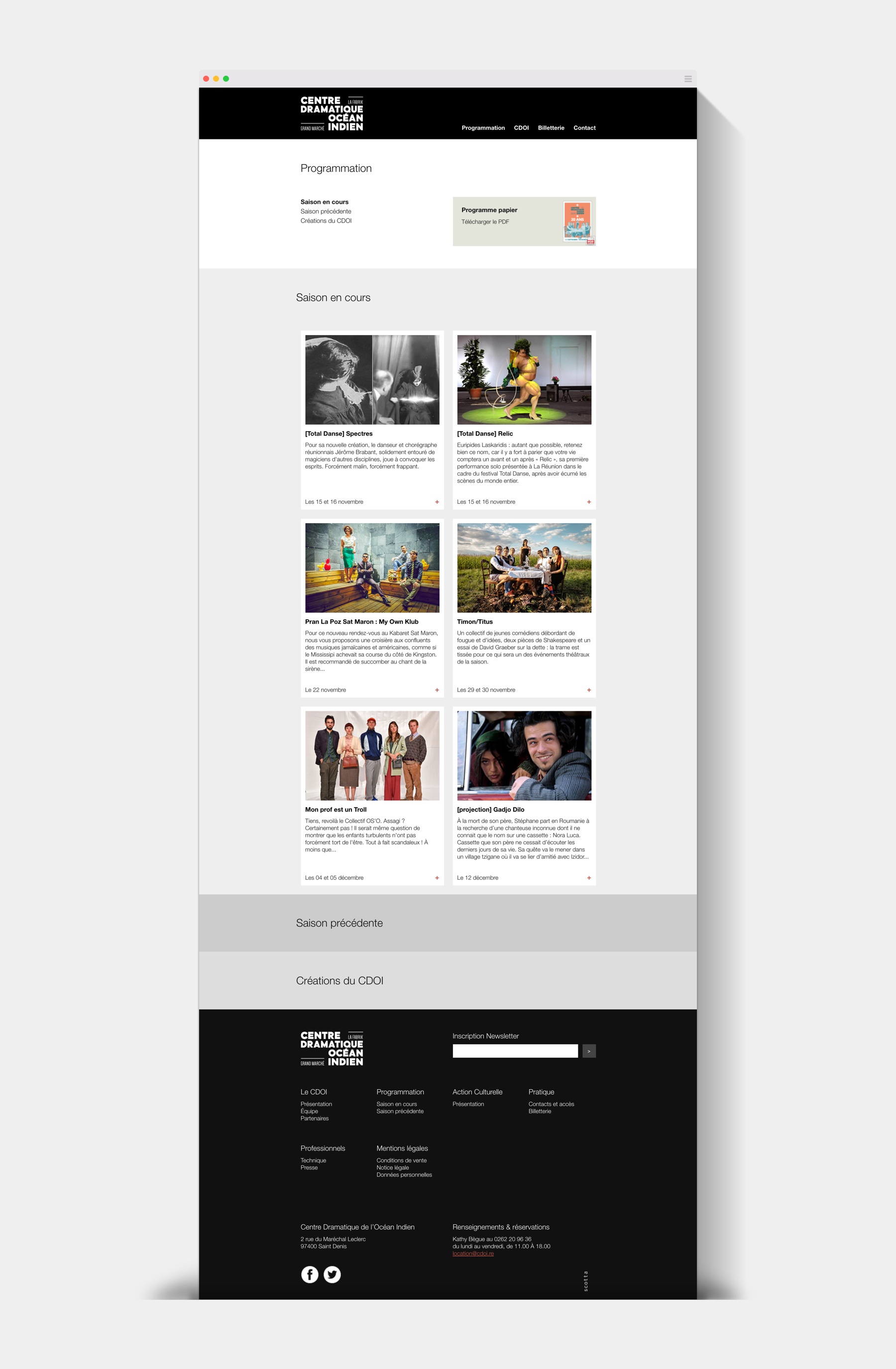 Site internet cdoi.re