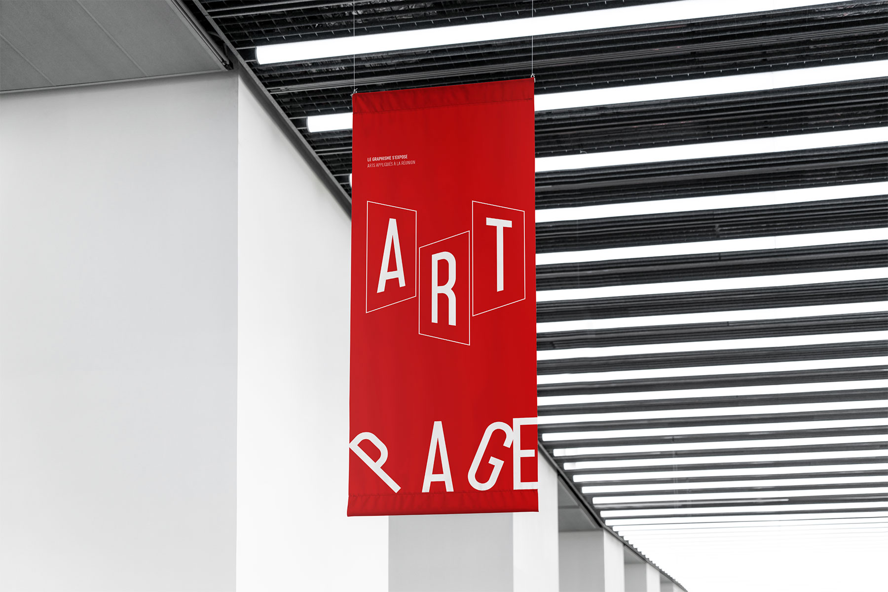 Kakemono de l'exposition Partage